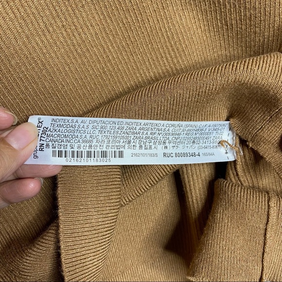 Zara Ribbed Cardigan with buttons Details - Picture 10 of 10